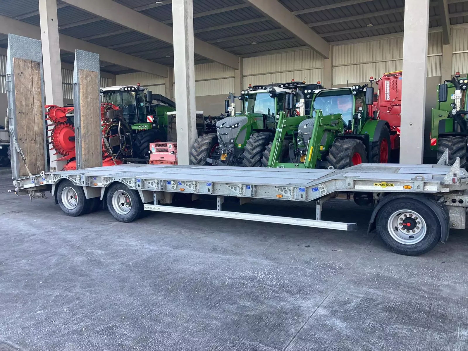 E-FARM: Humbaur htd 308525 k - Trailer - id CVRMDFW - Produktionsår: 2021 - Tyskland