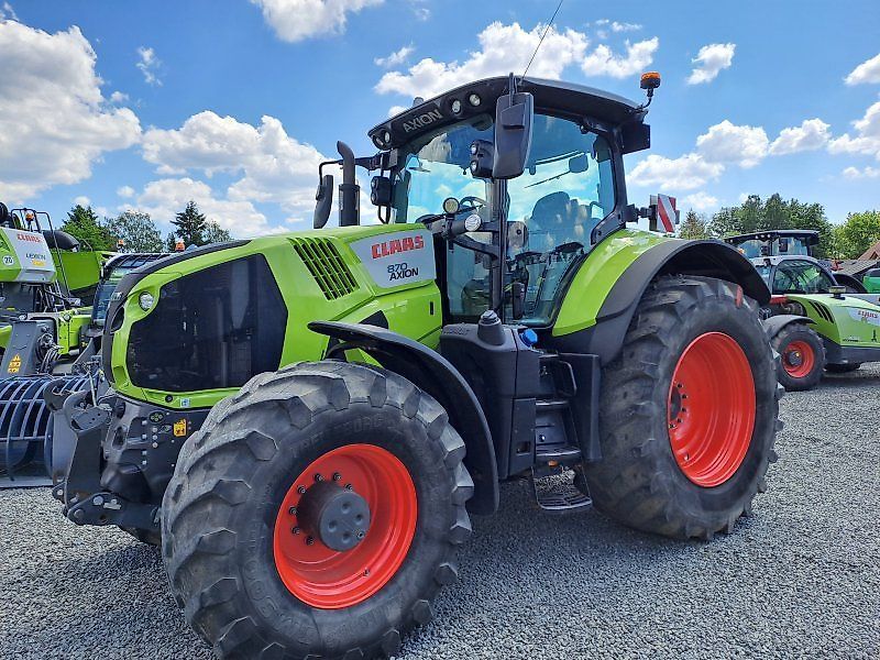 E-FARM: Claas Axion 870 CMATIC - Traktor - id WLRPWKM - 129.900 € - Produktionsår: 2020 - Motortimer: 4.500,Motoreffekt (HP): 295,Tyskland