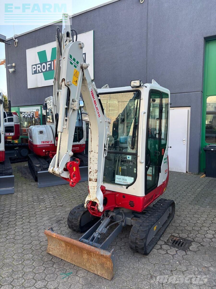 Takeuchi tb 216 v0 Minigraver 22.900 €