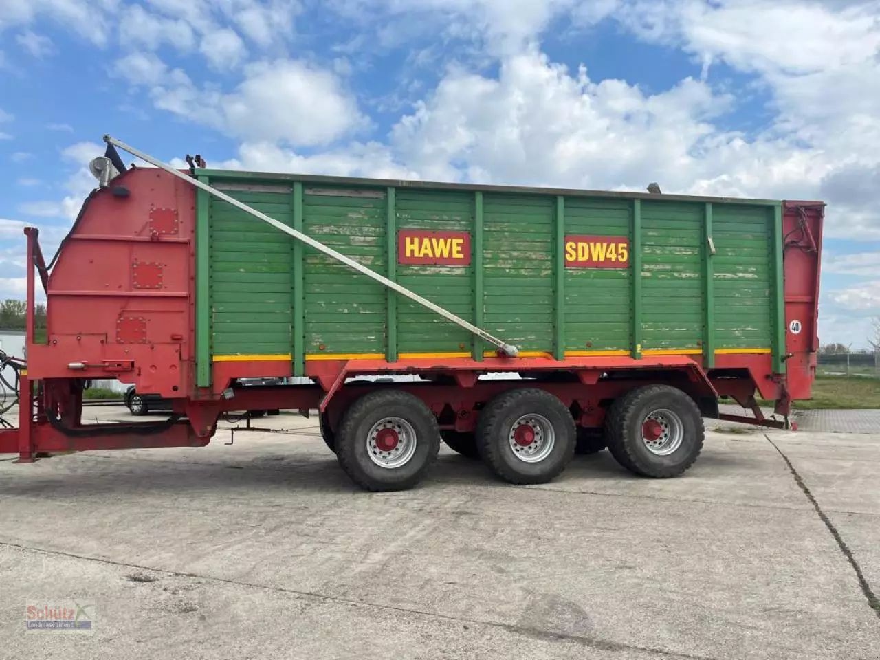 E-FARM: Hawe tridem sdw 45t, silagewagen - Lade-/Silierwagen - id QJXTCFN - 33.500 € - Baujahr: 2011 - Deutschland