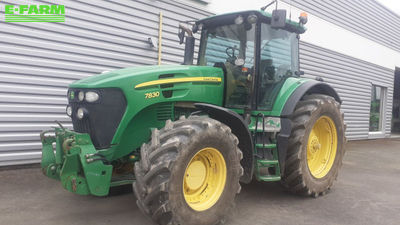 E-FARM: John Deere 7830 - Tractor - id WC6PHLC - €46,000 - Year of construction: 2010 - Engine hours: 8,650,Engine power (HP): 205,France