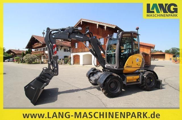 Mecalac 7 mwr inkl. powertilt &amp; löffelset Koparka kołowa
