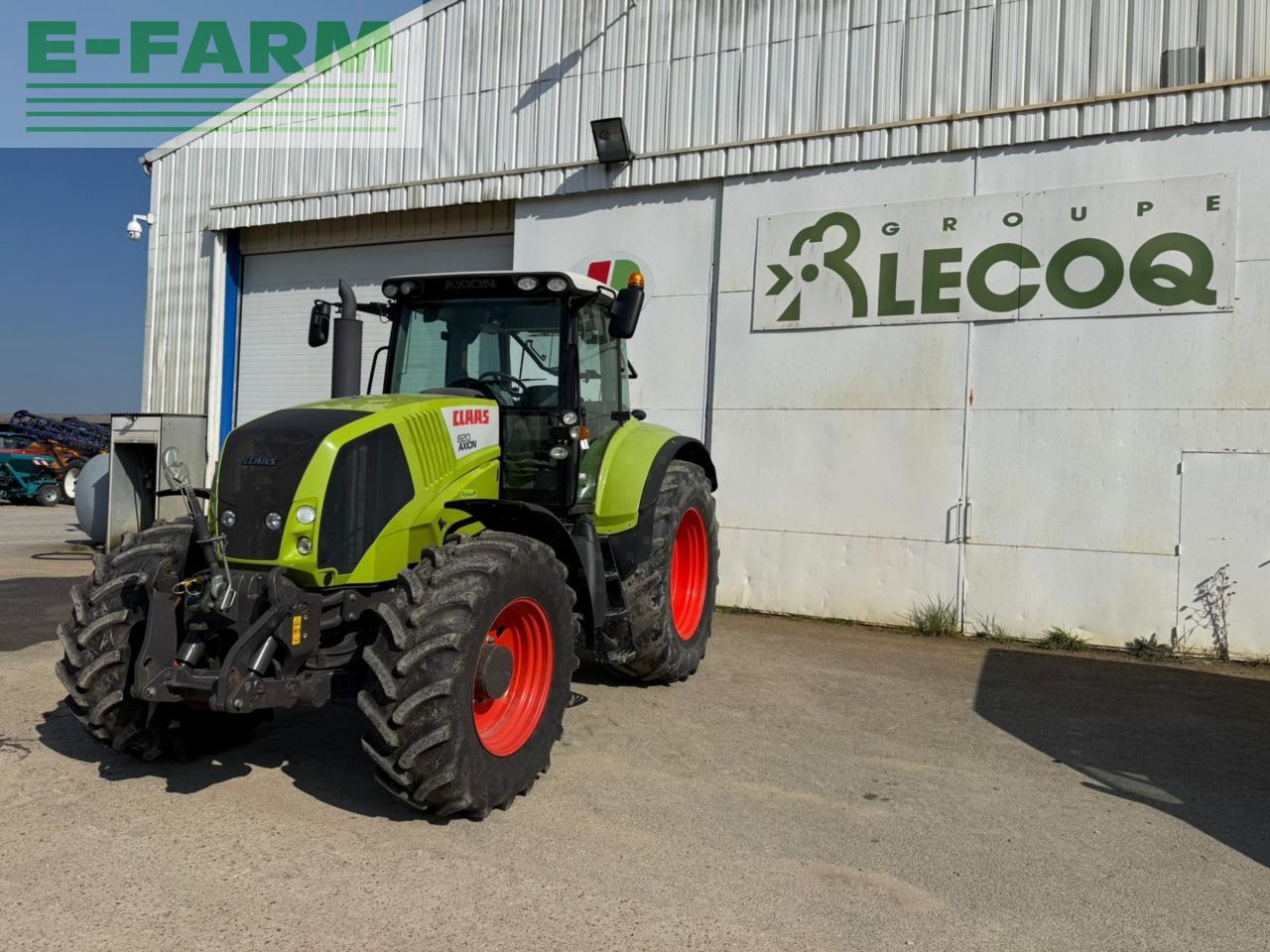 Claas Axion 820 Tractor €49,000
