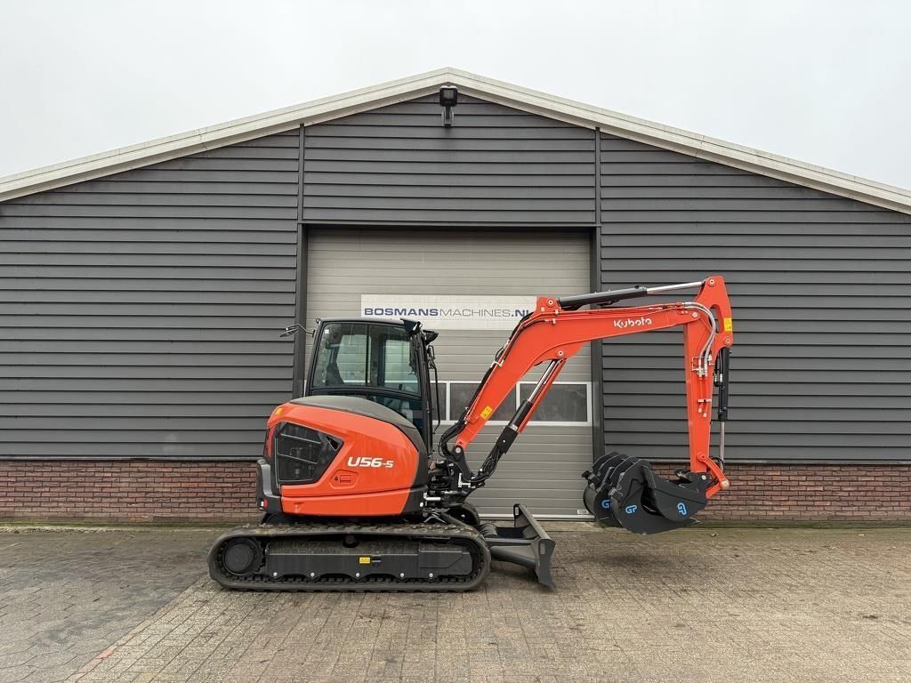 Kubota u56-5 minigraver nieuw incl cw10 + 3 bakken Mini excavadora  69.500 €