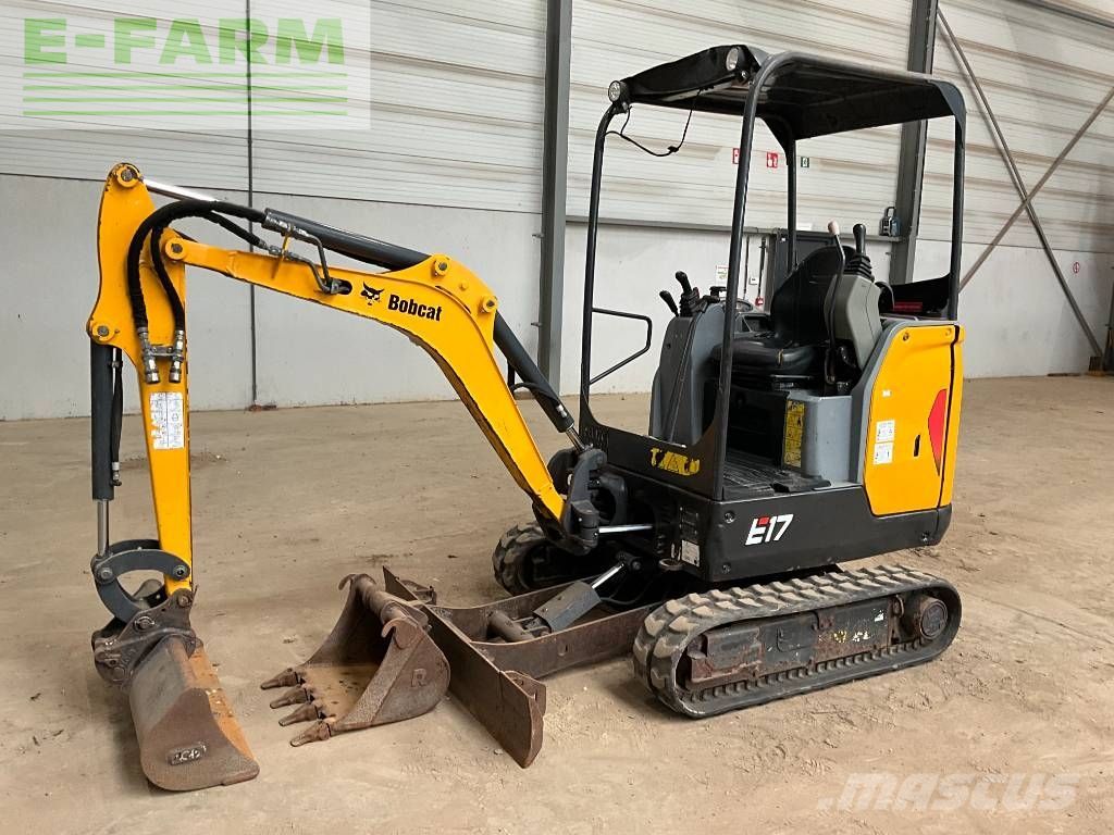 Bobcat e 17 Mini bager 10.750 €