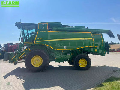 E-FARM: John Deere T 670 i HM - Combine harvester - id AYNTD7V - €260,000 - Year of construction: 2022 - Engine hours: 269,Engine power (HP): 456,Germany