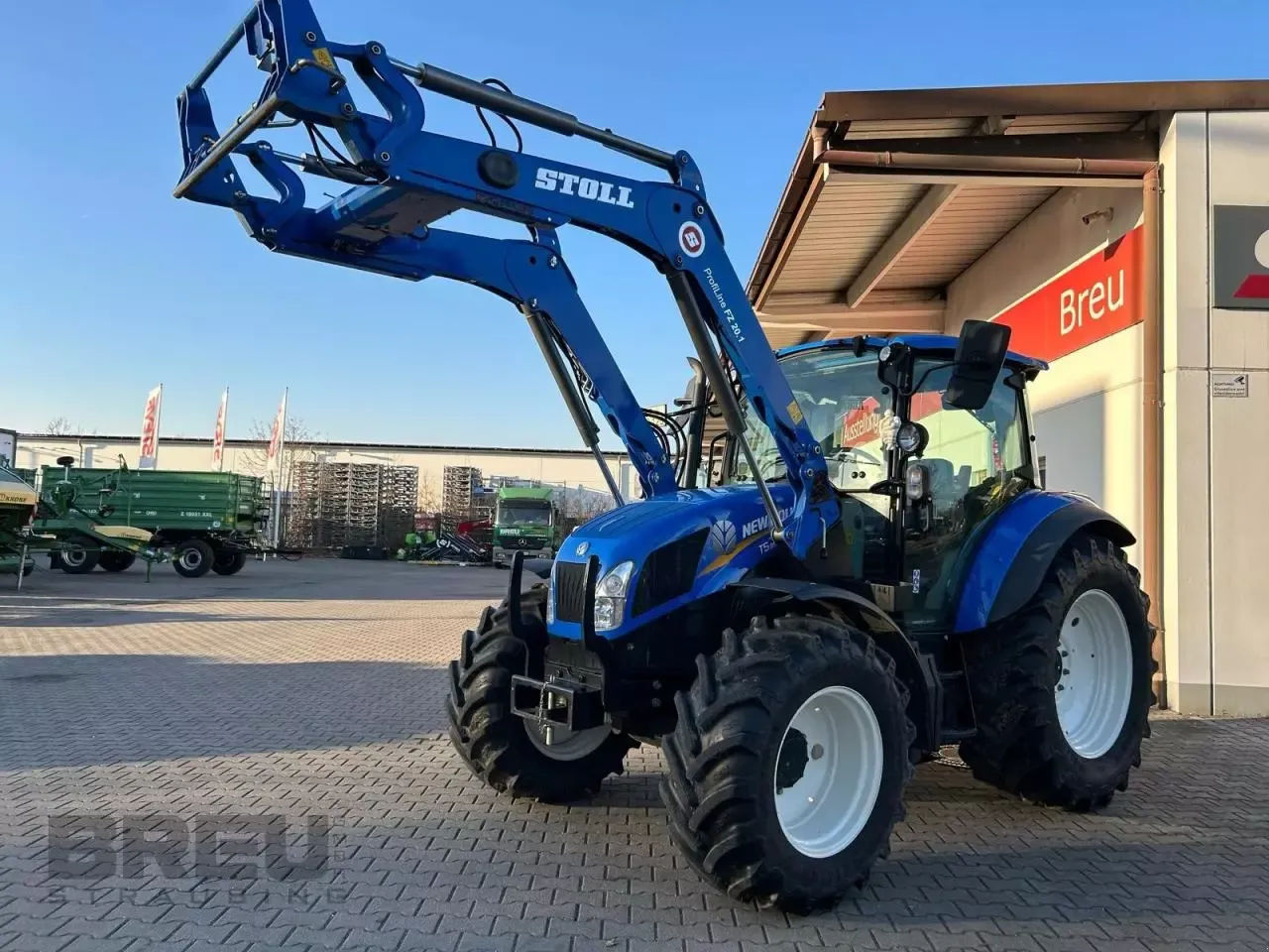 E-FARM: New Holland T5.85 - Traktor - id MRU5TFG - 69.900 € - Baujahr: 2020 - Abgelesene Motorstunden: 390,Deutschland