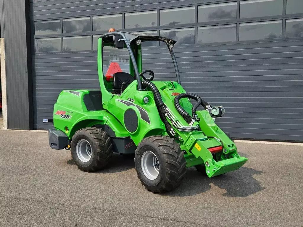 E-FARM: Avant 735i tdl + mini-shovel - Cargador de ruedas - id H4PBQ3B - Año: 2024 - Países Bajos