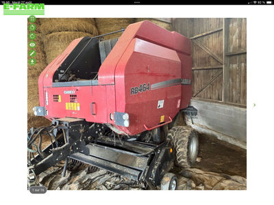 E-FARM: Case IH RB 464 RC - Πρέσσα - id V3PQ9GH - 7.500 € - Χρονία: 2012 - Συνολικός αριθμός παραχθέντων δεμάτων: 26.000,Γαλλία