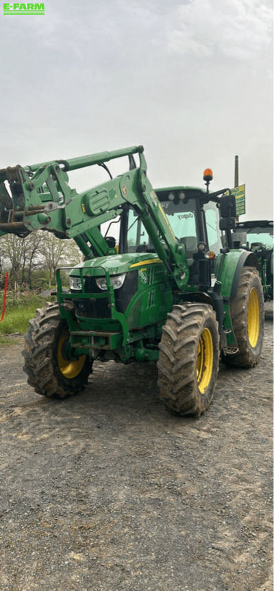 E-FARM: John Deere 6110 M - Tractor - id 1FIGZUH - €65,000 - Year of construction: 2019 - Engine hours: 3,606,Engine power (HP): 110,France