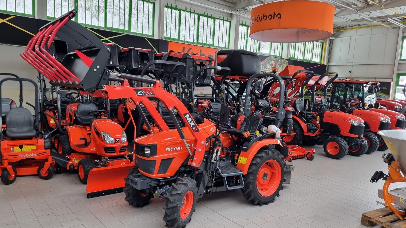 Used Kubota tractors