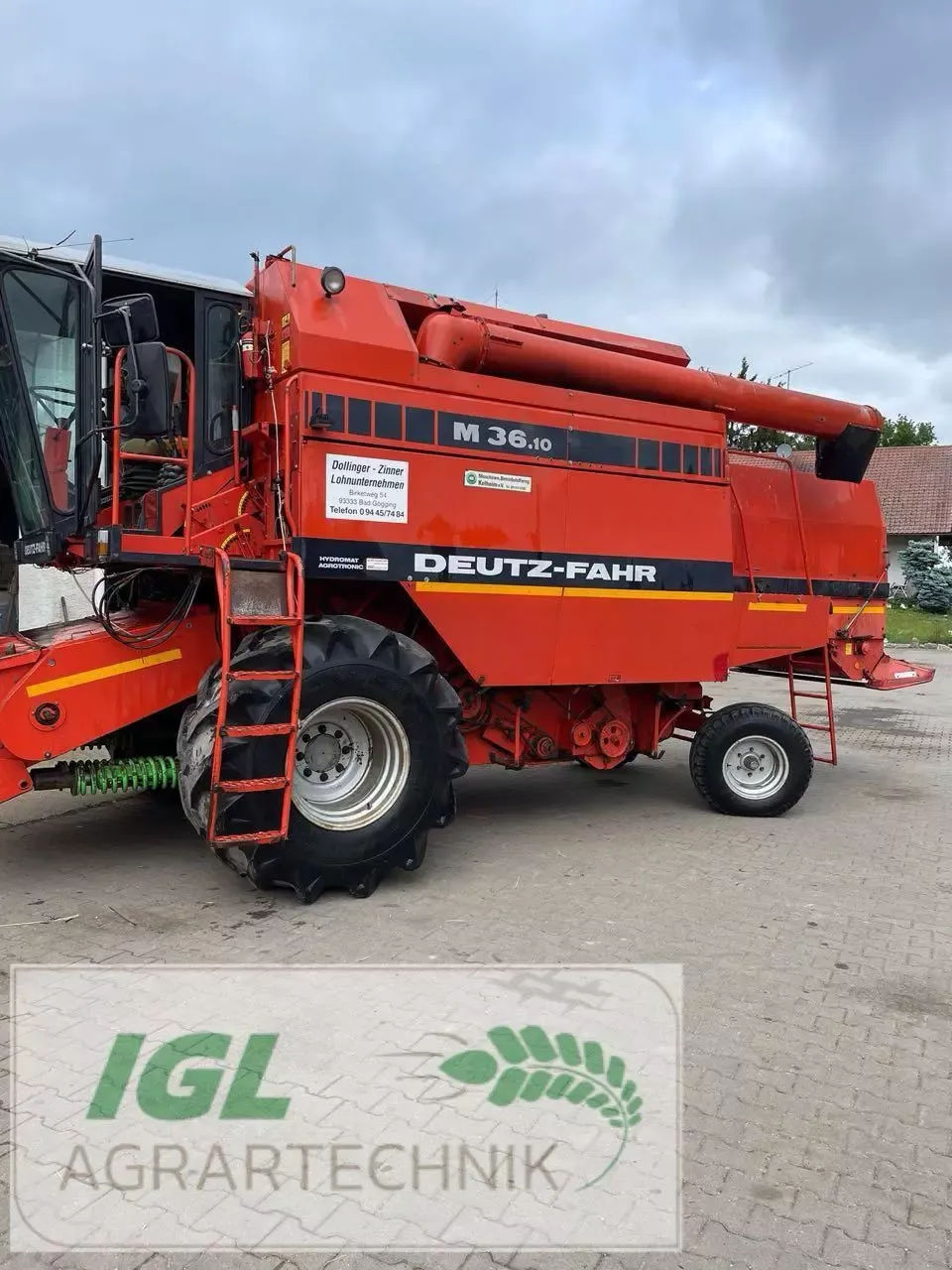 E-FARM: Deutz-Fahr M 36.10 - Moissoneuse-batteuse - id 6IAQT7P - 19 000 € - Année: 1995 - Lecture du nombre d'heure: 4 550,Allemagne