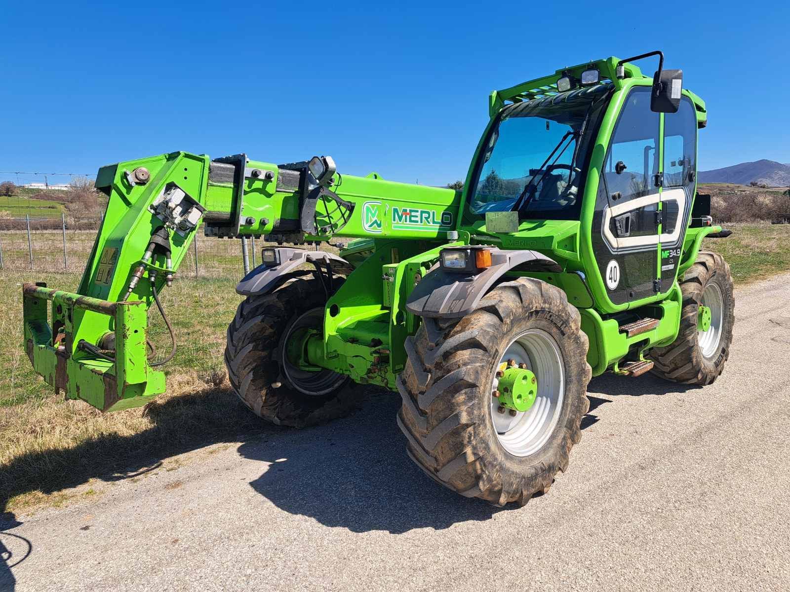 E-FARM: Merlo multifarmer 34,9 cs-cvtronic - Manipulador telescópico - id L4FSMAB - 61.000 € - Año: 2018 - Horas: 4100,Potencia del motor: 134,Alemania
