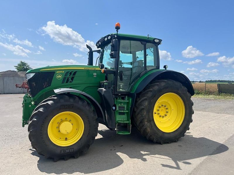 E-FARM: John Deere 6195 R - Tractor - id CQFECLT - €94,500 - Year of construction: 2018 - Engine hours: 5,685,Engine power (HP): 182,Germany