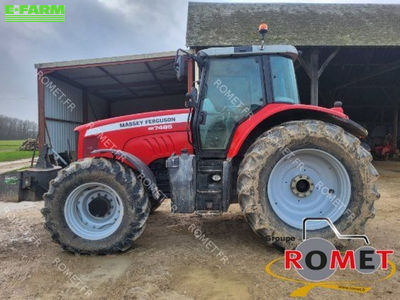 E-FARM: Massey Ferguson 7485 - Tractor - id KFL1WP6 - €46,125 - Year of construction: 2006 - Engine hours: 7,458,Engine power (HP): 160,France