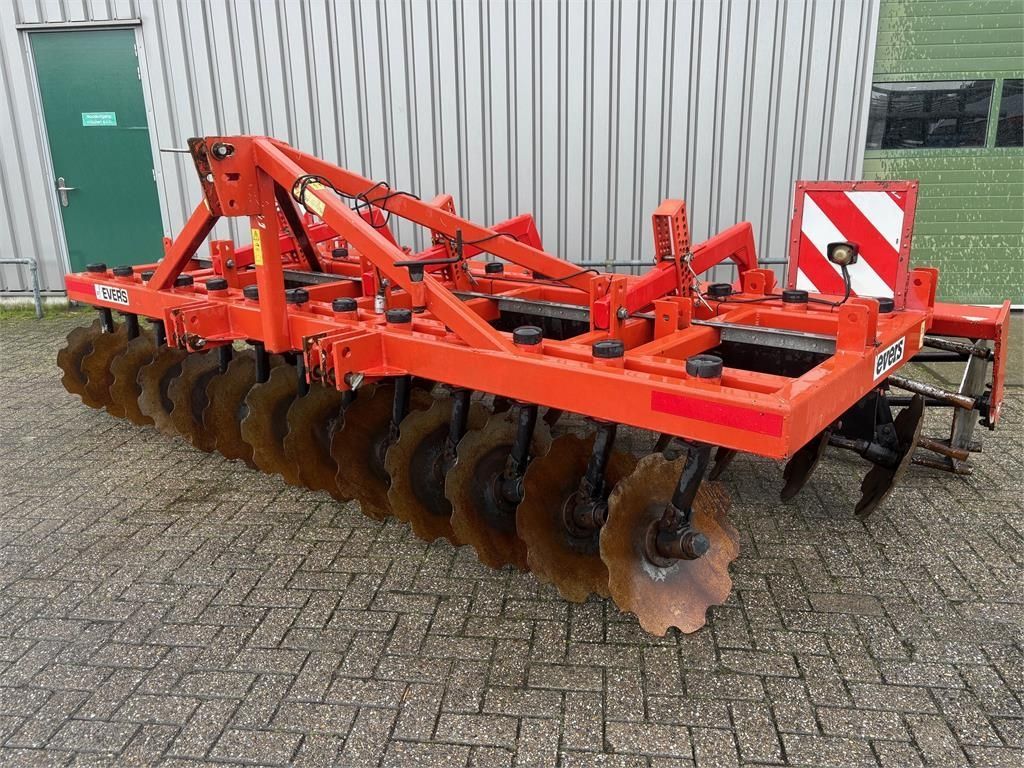 evers salerno schijveneg 4 meter - grote buizenrol Disc harrow €8,950