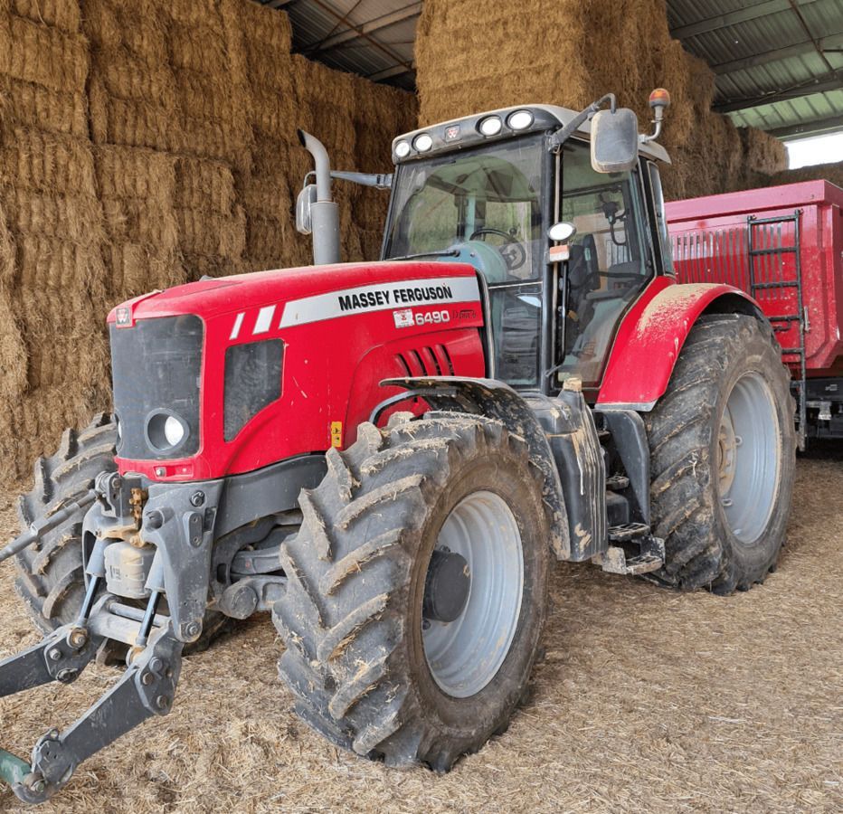 E-FARM: Massey Ferguson 6490 - Traktor - id 6F4L9SM - 53.000 € - Baujahr: 2010 - Abgelesene Motorstunden: 5.400,Motorleistung (PS): 170,Frankreich