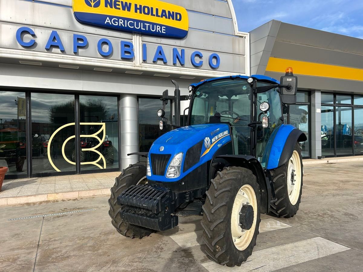 E-FARM: New Holland T5.115 - Tractor - id I3DGDRU - 45.000 EUR - Anul: 2019 - Citeste ore: 3.300,Muterea motorului: 115,Italia