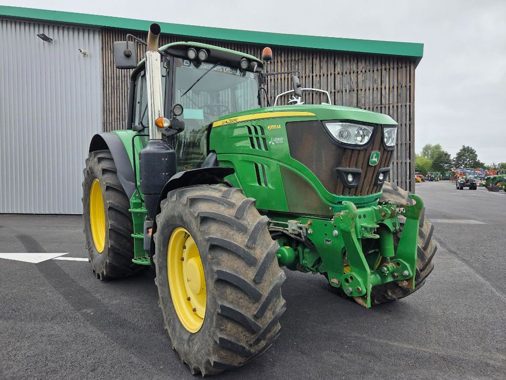 E-FARM: John Deere 6155 M - Tractor - id EXFM2XT - €59,900 - Year of construction: 2016 - Engine hours: 5,923,Engine power (HP): 155,France