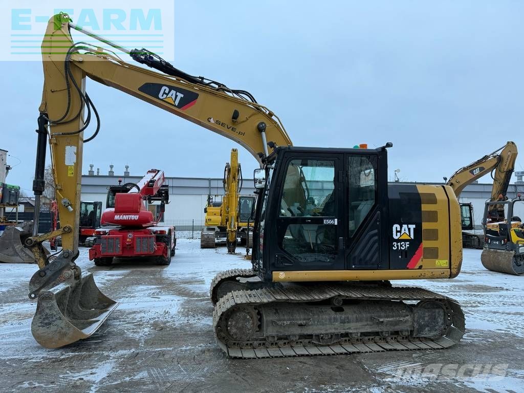 Caterpillar 313 f Pásové rypadlo 44 913 €