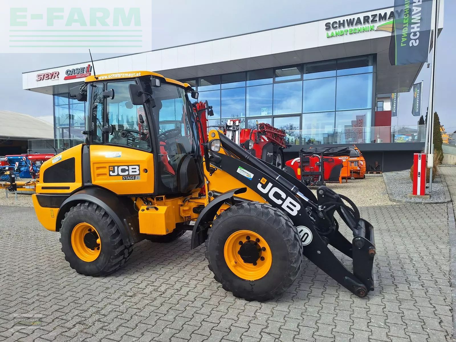 JCB rl 409 40km/h radlader Chargeuse sur pneus