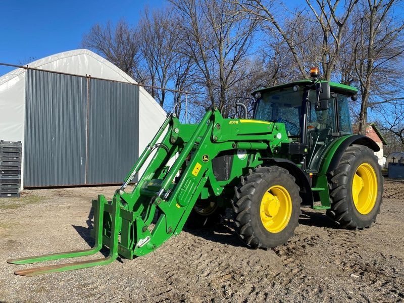 John Deere 5100 M tractor €55,000