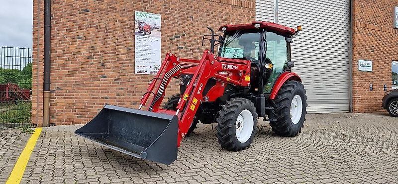 YTO 70 ps yto traktor schlepper nmf704c frontlader kabine klima 3.steuerkreis 2-kreisdruckluftbremsanlage Tractor 26.499 €