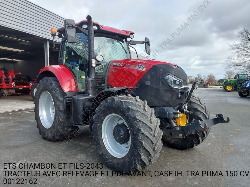 E-FARM: Case IH Puma 150 CVX - Tractor - id FKYYVFI - 100.000 EUR - Anul: 2021 - Citeste ore: 2.572,Muterea motorului: 150,Franța