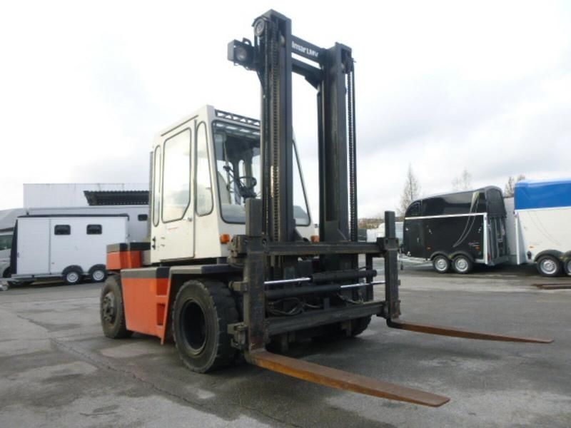 E-FARM: Kalmar db6-600 triplex schwerlaststapler, diesel,kabine - Maszt sztaplowy - id TDFBRJA - 12 604 € - Rok produkcji: 1987 - Niemcy