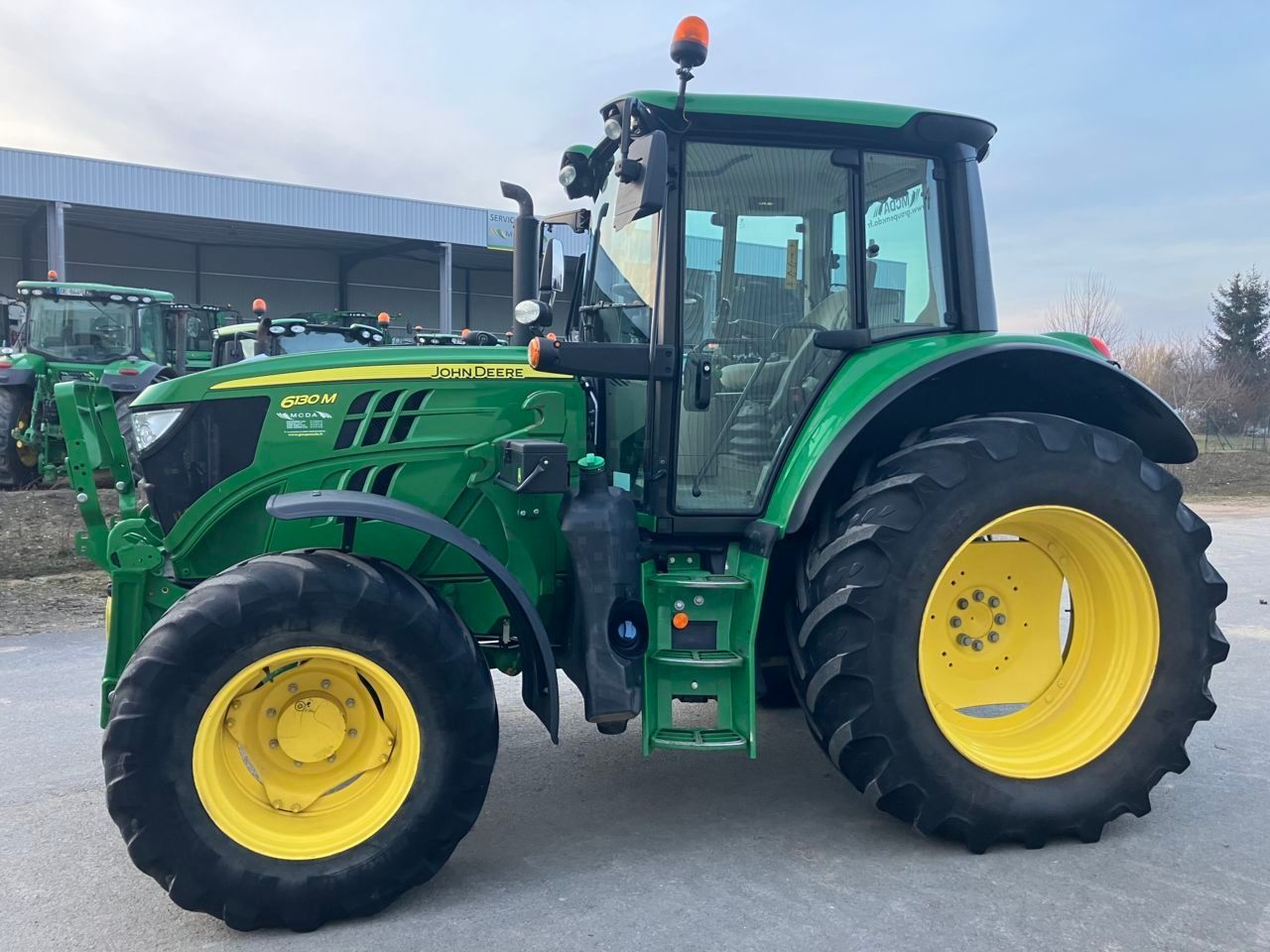 John Deere 6130 M Tractor €75,000