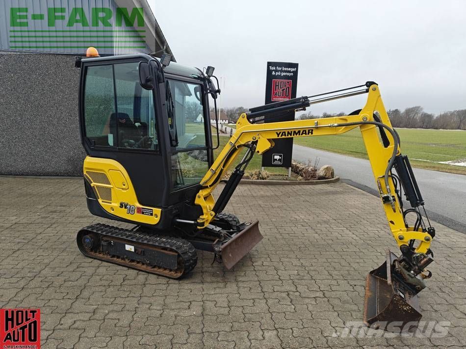 Yanmar sv 18 Minikoparka 18 722 €