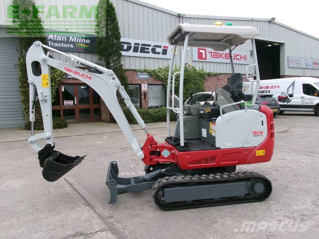 Takeuchi tb 216 Minigraver 16.110 €