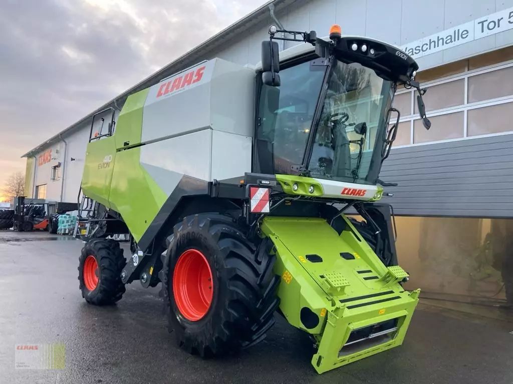 E-FARM: Claas EVION 410 Classic - Mähdrescher - id IC6V5CX - 167.983 € - Baujahr: 2023 - Abgelesene Motorstunden: 190,Motorleistung (PS): 204,Deutschland