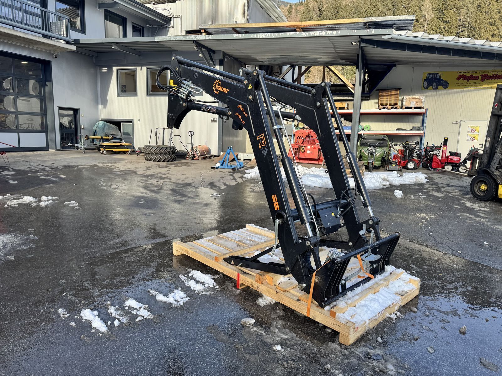 hauer pom-r95 tbs mit euroaufnahme guter zustand Anbaugerät 6.990 €