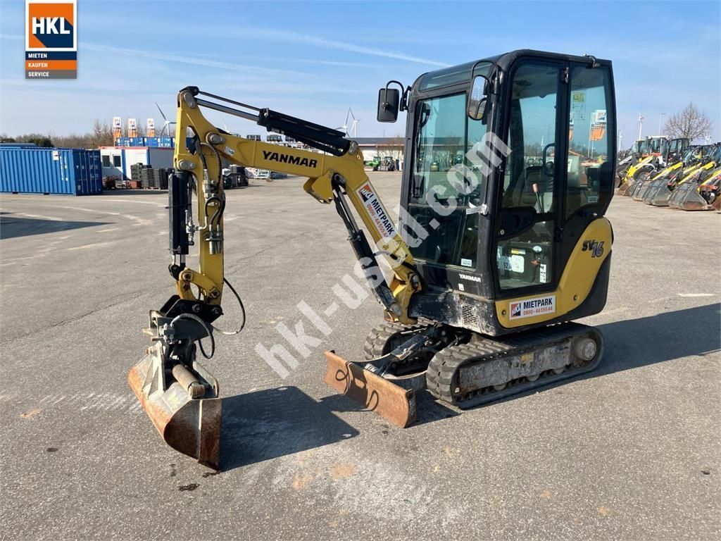 Yanmar sv 16 Minikoparka 13 750 €