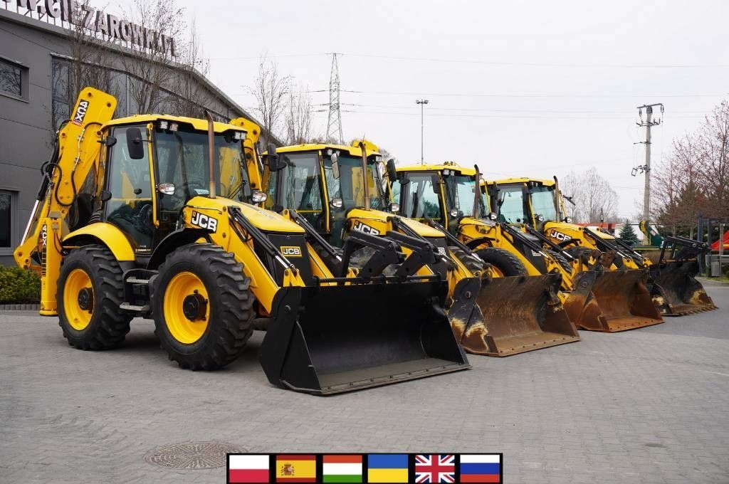 JCB 4cx pro backhoe loader/joysticks/year 2023/4 units Koparko-ładowarka 79 900 €