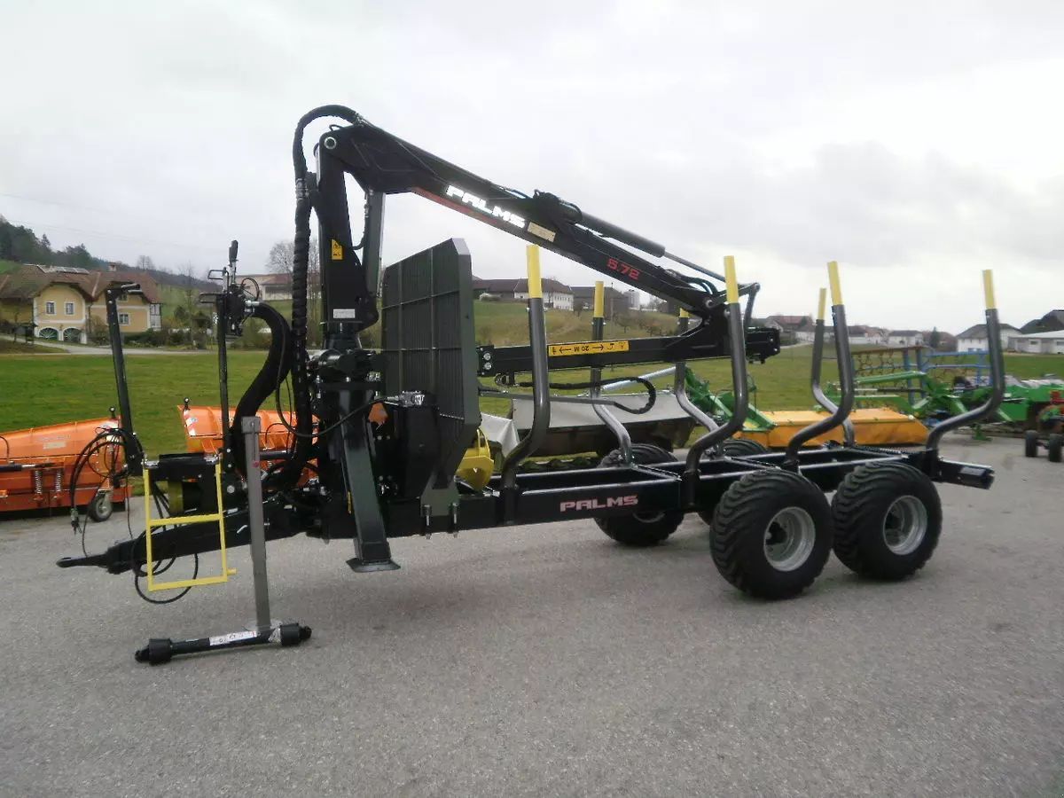 E-FARM: palms h10d + k 5.75 - Remorque forestière - id KWVNNPD - Année: 2025 - Autriche