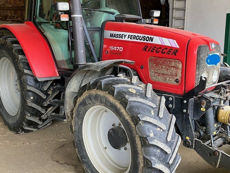 E-FARM: Massey Ferguson 6470 - Tractor - id AYCR3BR - Year of construction: 2006 - Engine hours: 7,525,Engine power (HP): 118,Germany