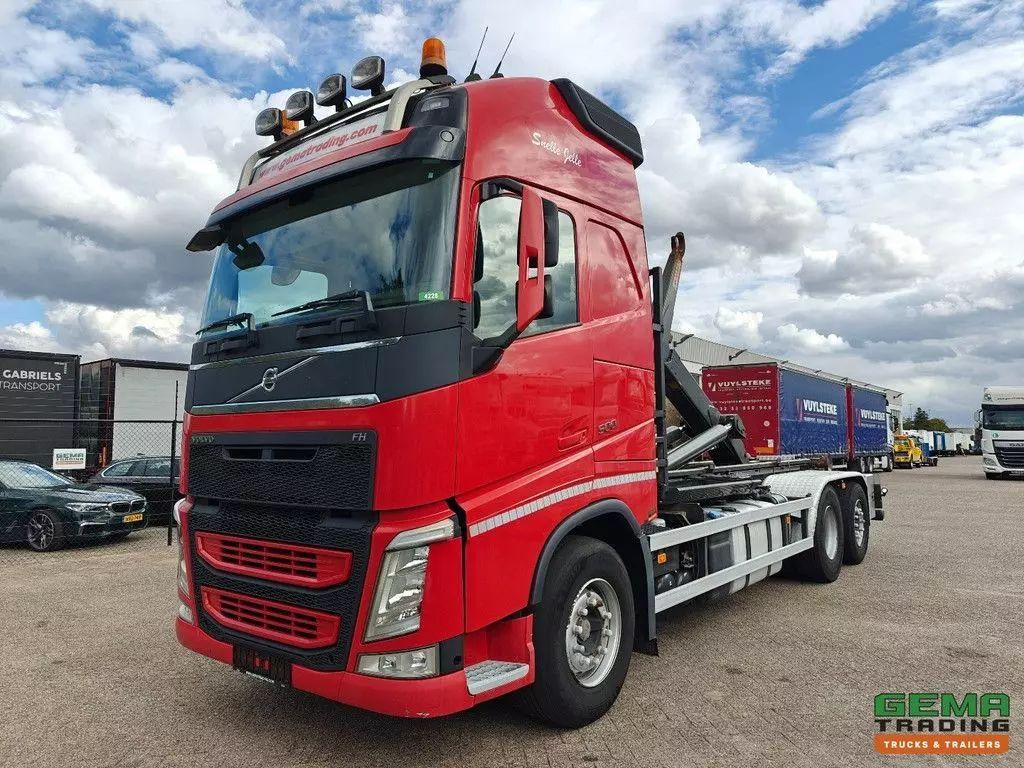 VOLVO fh500 6x2 globetrotter xl euro6 - ajk haakarm systeem 25t - van Trailer €24,950