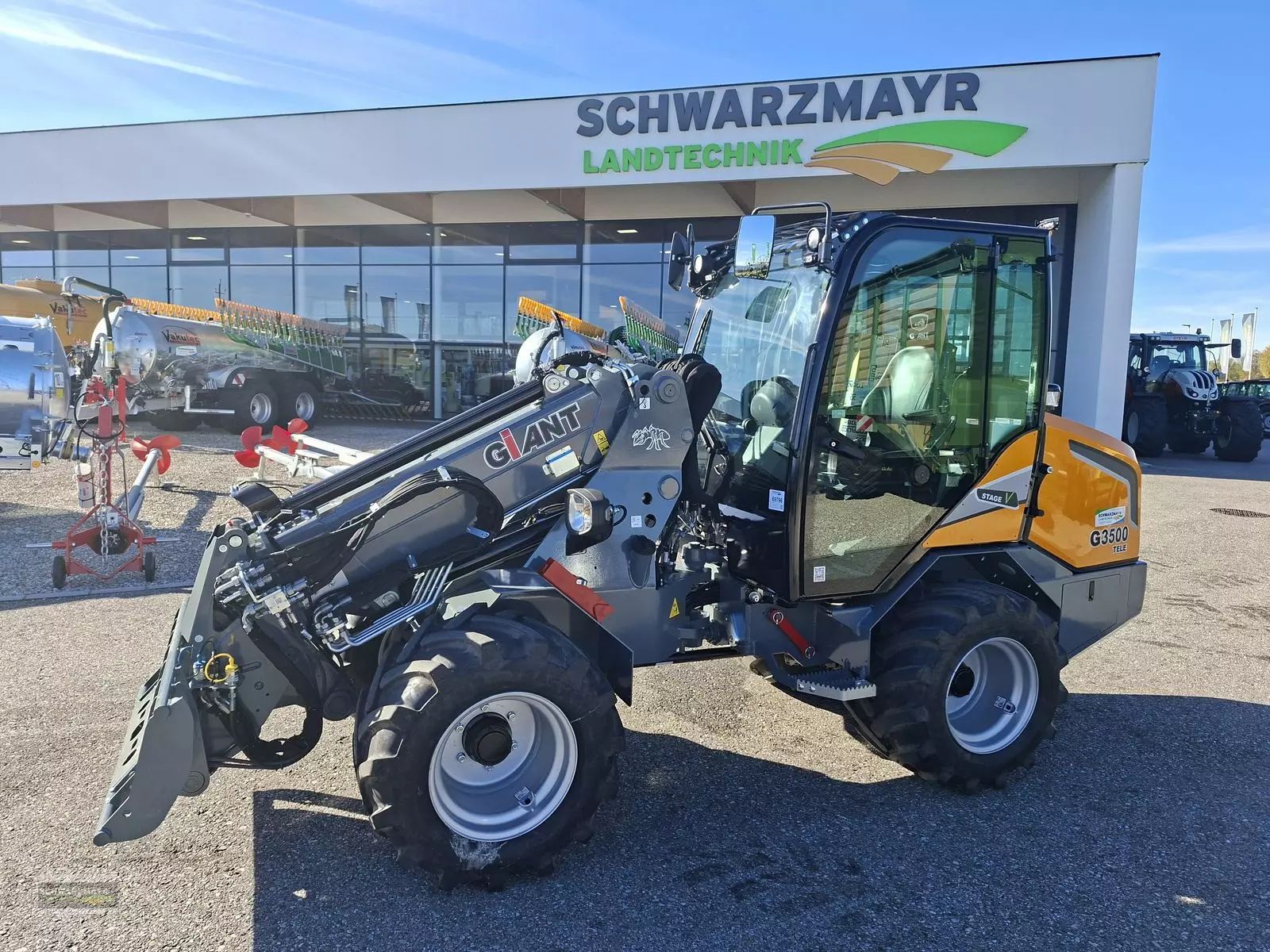 Giant g3500 tele Încărcător pe roți Tele