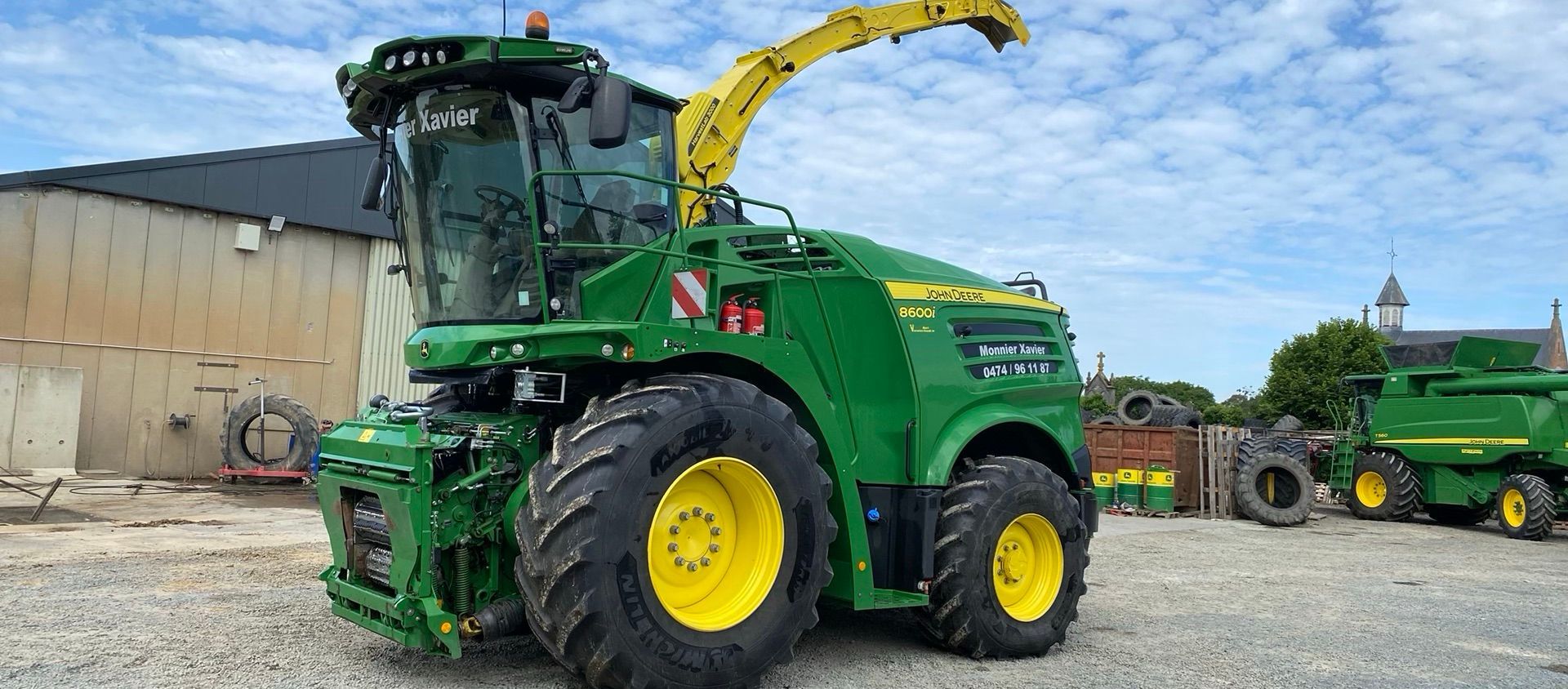John Deere 8600 Self propelled forage harvester €116,000