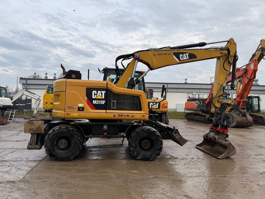 Caterpillar m 315 f Τροχοφόρος εκσκαφέας 90.262 €