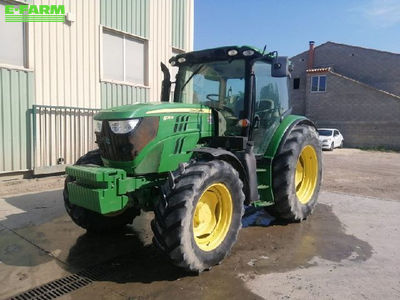 E-FARM: John Deere 6125 R - Tractor - id QUT7HWF - €50,000 - Year of construction: 2013 - Engine hours: 5,959,Engine power (HP): 125,France