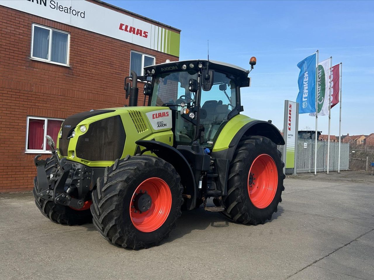 E-FARM: Claas Axion 830 - Tractor - id AUZF3HF - 81.979 € - Año: 2017 - Horas: 3116,Potencia del motor: 235,Reino Unido