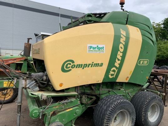 E-FARM: Krone Comprima V 180 - Balownica - id RMTMG8J - 16 000 € - Rok produkcji: 2017 - Wyprodukowane bele: 20 000,Francja