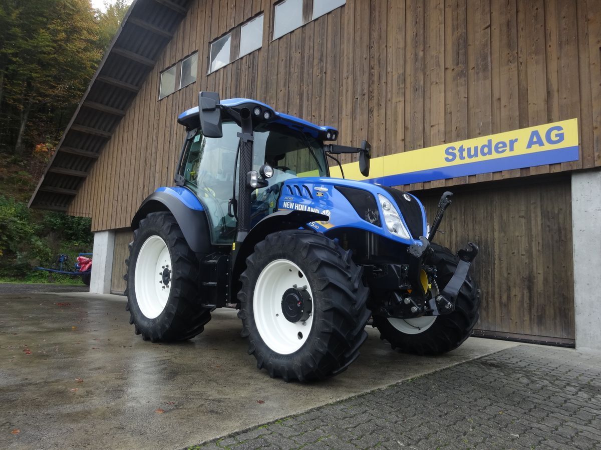 E-FARM: New Holland T5.140 AC - Traktor - id URHHIBJ - Baujahr: 2019 - Abgelesene Motorstunden: 1.100,Motorleistung (PS): 140,Schweiz