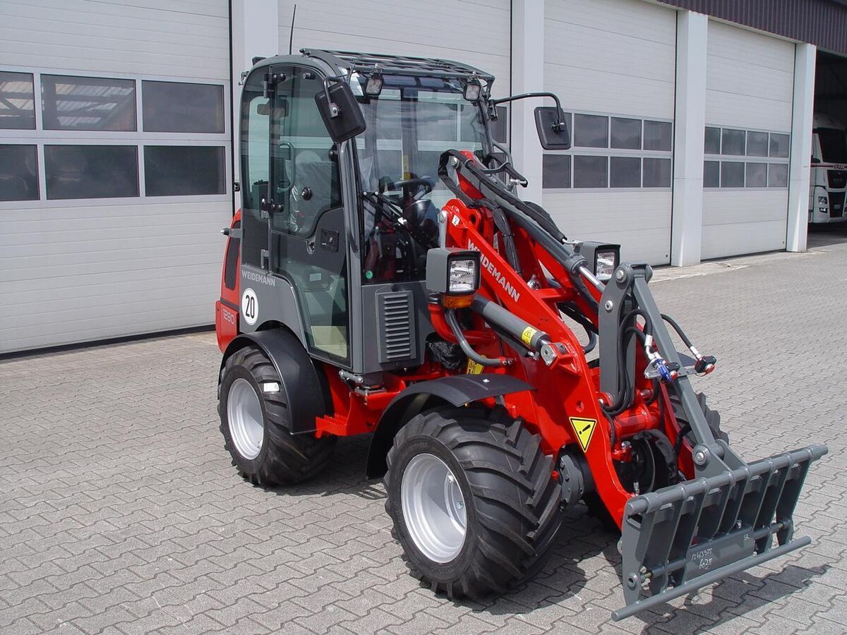 E-FARM: Weidemann 1280 - Wheel loader - id 4WQ8Q6J - Year of construction: 2025 - Engine power (HP): 25,Germany