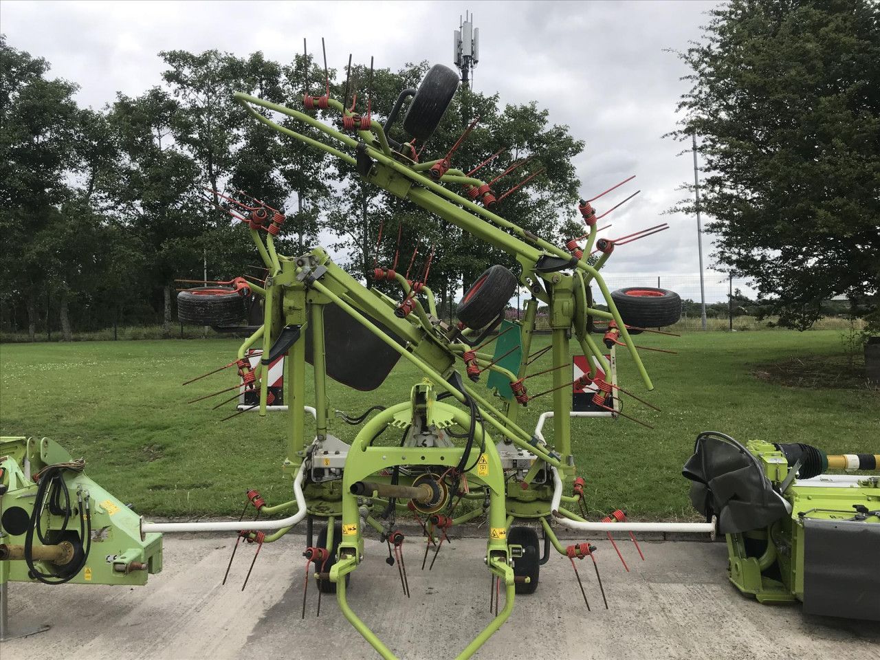 Claas Volto 800 Karuzelowy przetrząsacz do siana 11 265 €