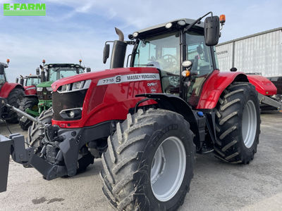 E-FARM: Massey Ferguson 7716S - Tractor - id YEKMVFH - €92,000 - Year of construction: 2018 - Engine hours: 2,500,Engine power (HP): 160,France