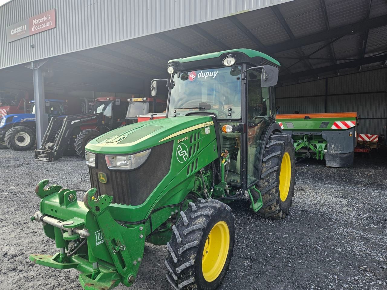 E-FARM: John Deere 5105GN - Tractor - id SSH2KEC - €41,000 - Year of construction: 2019 - Engine hours: 1,400,Engine power (HP): 105,France